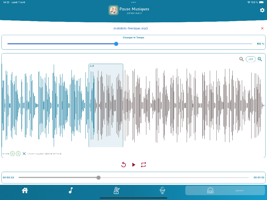 Pause-Musiques - lecteur audio